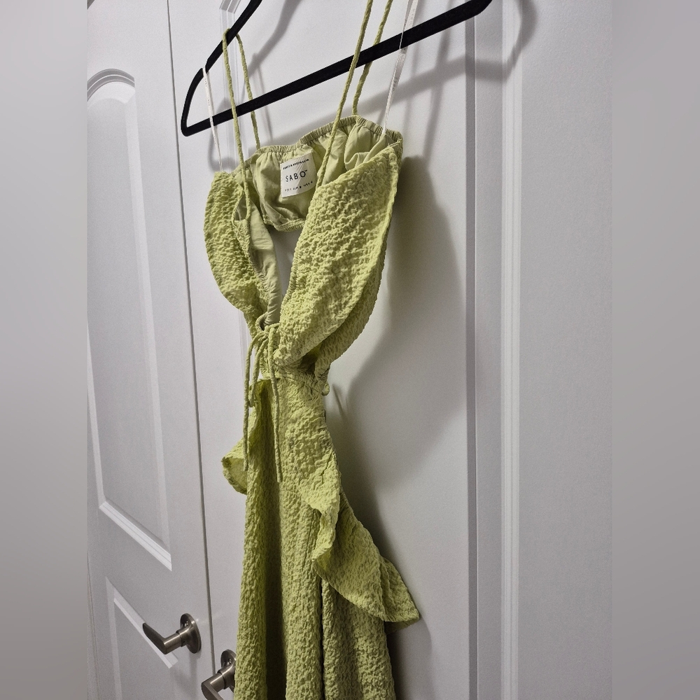Sabo Junelle Dress, Size Small, Green - Picture 10 of 15